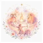 Mystical illustration representing Fire Signs