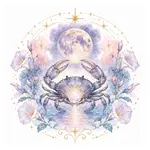 Mystical illustration representing Cancer