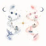 Mystical illustration representing Synchronicity