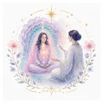 Mystical illustration representing Aura Reading