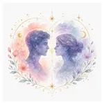 Mystical illustration representing Compatibility