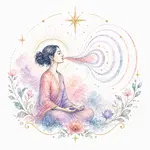 Mystical illustration representing Mantra