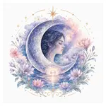 Mystical illustration representing Moon Sign