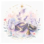 Mystical illustration representing Cleansing/Clearing a Tarot Deck