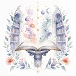 Mystical illustration representing Akashic Records