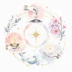 Mystical illustration representing Karma