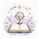 Mystical illustration representing Ephemeris