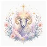 Mystical illustration representing Aries