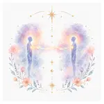 Mystical illustration representing Energetic Cord