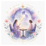 Mystical illustration representing Mediumship Reading