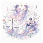 Mystical illustration representing Air Signs