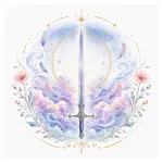 Mystical illustration representing Swords