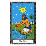 Mystical illustration representing The Star