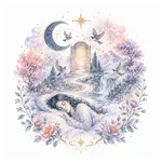 Mystical illustration representing Dream Analysis
