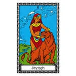 Mystical illustration representing Strength