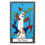 Mystical illustration representing The Tower