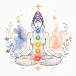 Mystical illustration representing Chakras