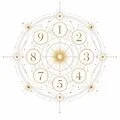 Mystical illustration representing Numerology