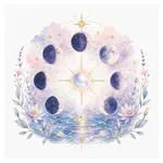 Mystical illustration representing Lunar Phase