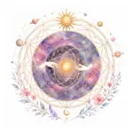 Mystical illustration representing Zodiac Compatibility