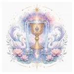 Mystical illustration representing Cups