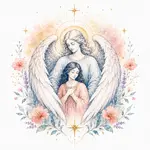 Mystical illustration representing Guardian Angel