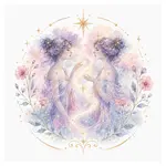 Mystical illustration representing Gemini