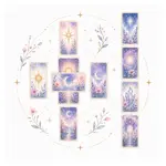 Mystical illustration representing Celtic Cross