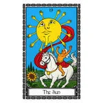 Mystical illustration representing The Sun