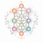 Mystical illustration representing Kabbalah