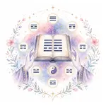 Mystical illustration representing I-Ching Reading