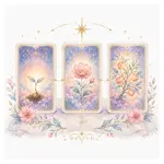 Mystical illustration representing Three-Card Spread