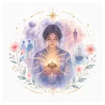 Mystical illustration representing Clairtangency (Clear Touching)