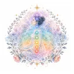Mystical illustration representing Energy Reading