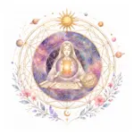 Mystical illustration representing Synastry