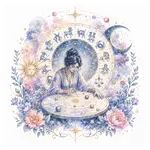 Mystical illustration representing Astrology Reading