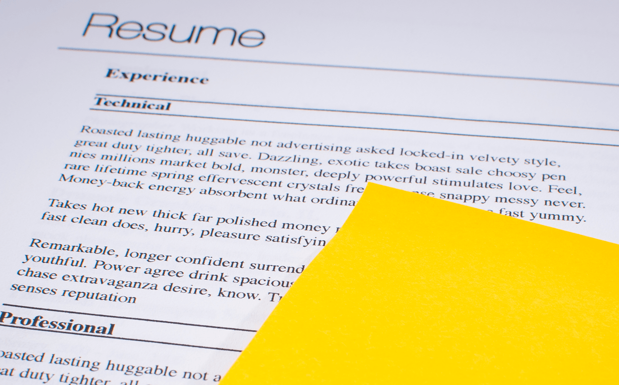 Refresh Your Resume