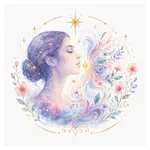 Mystical illustration representing Clairgustance (Clear Tasting)