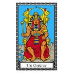 Mystical illustration representing The Emperor