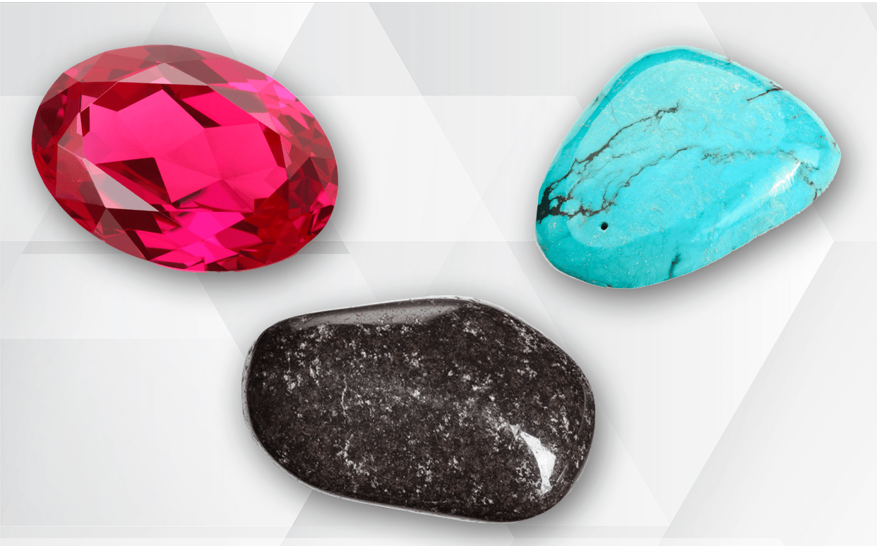 July's Jazzy Trio of Birthstones