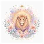 Mystical illustration representing Leo