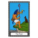 Mystical illustration representing The Fool