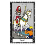 Mystical illustration representing Death