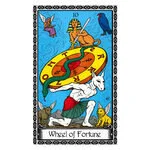 Mystical illustration representing Wheel of Fortune
