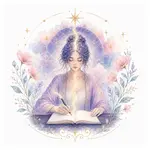 Mystical illustration representing Automatic Writing