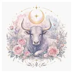 Mystical illustration representing Taurus
