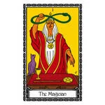 Mystical illustration representing The Magician