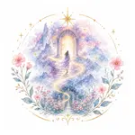 Mystical illustration representing North Node