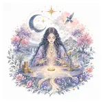 Mystical illustration representing Money Reading