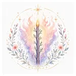 Mystical illustration representing Wands